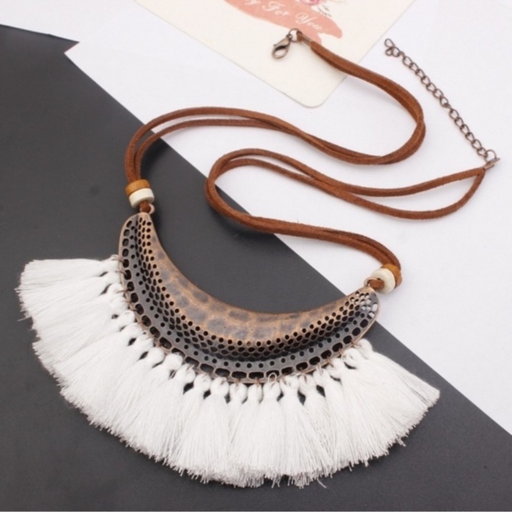 Bohemian Tassel Necklace